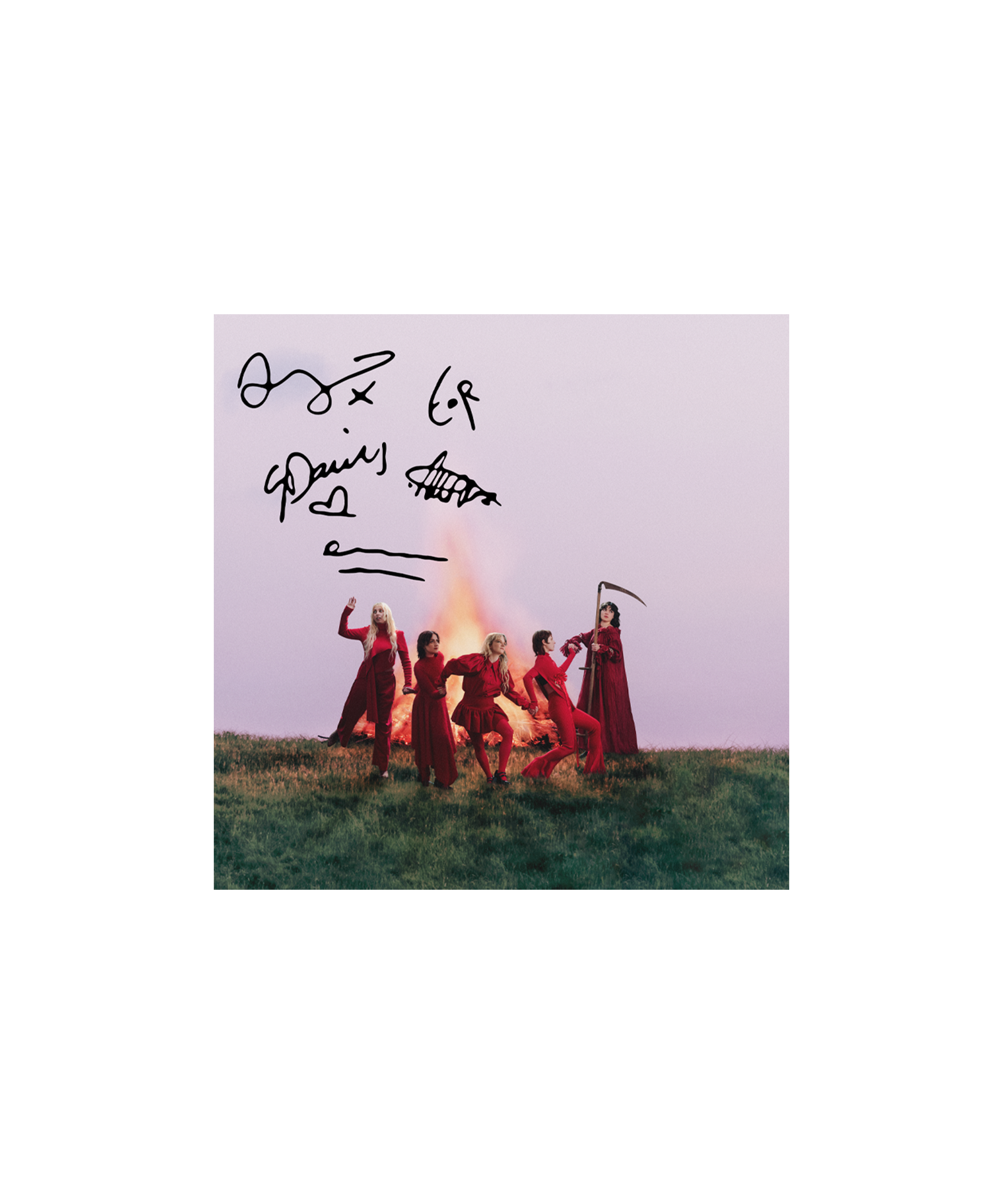 The Last Dinner Party From The Pyre CD + Signed Art Card 415750