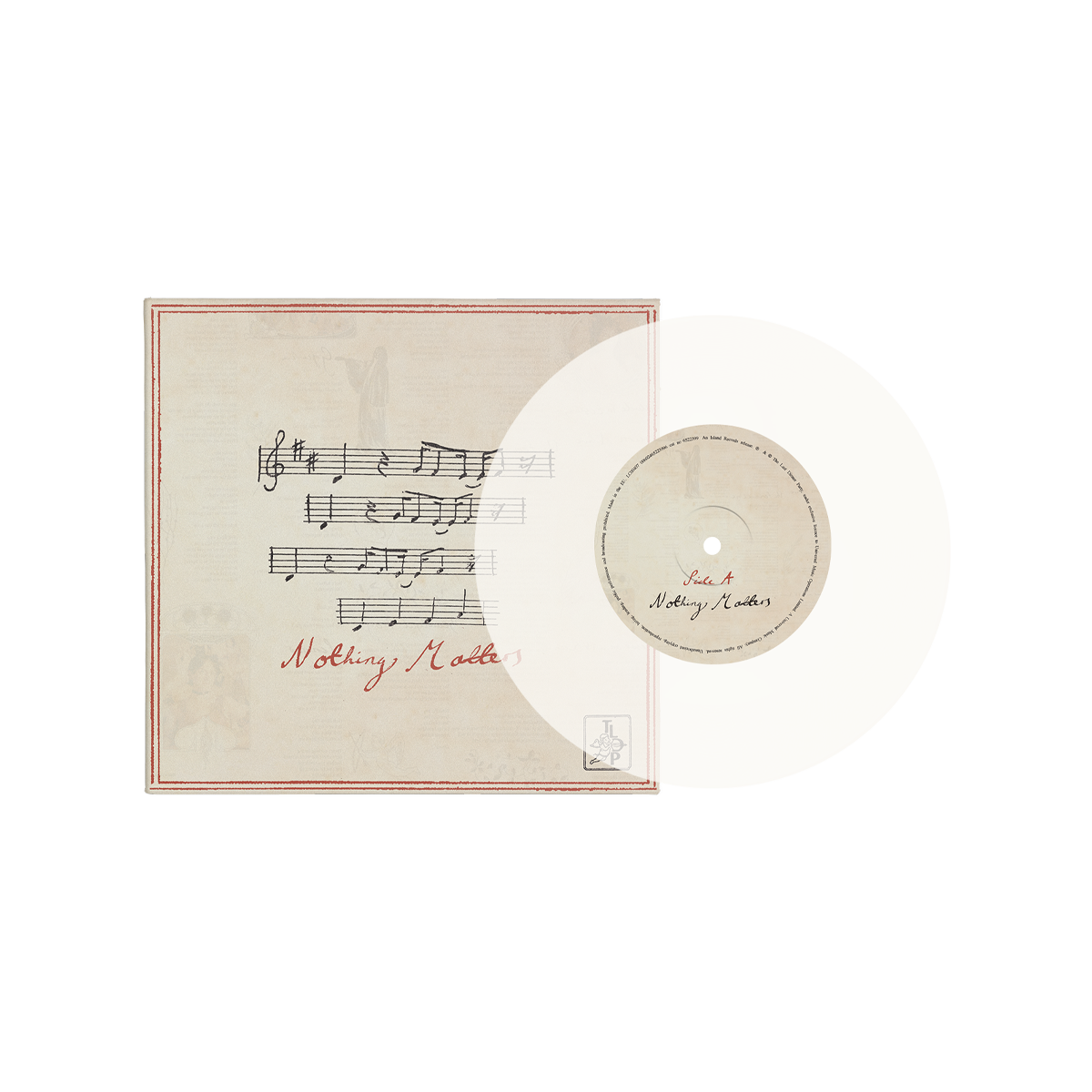 The Last Dinner Party Nothing Matters Crystal Clear Vinyl 7” Single 347401
