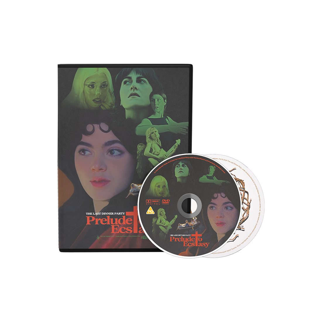 The Last Dinner Party Prelude To Ecstasy A Short Film DVD + Acoustics And Covers CD 378397
